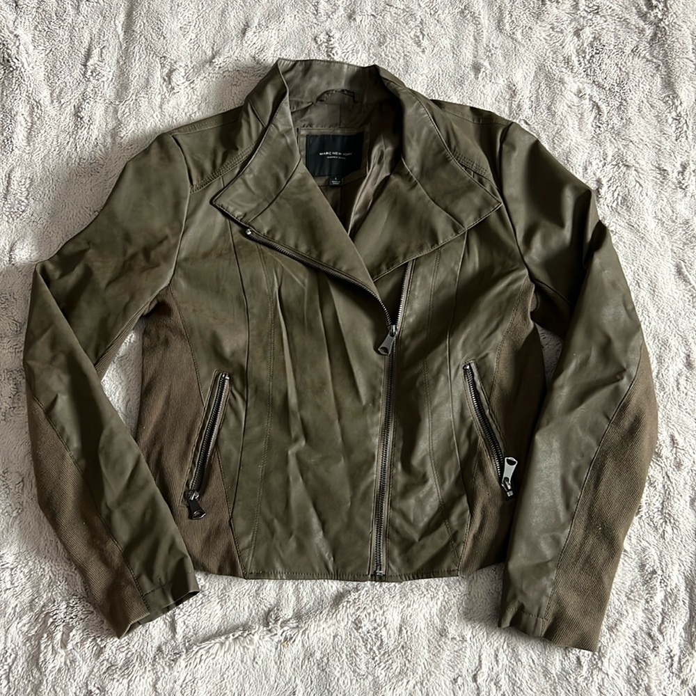 Faux Leather Jacket